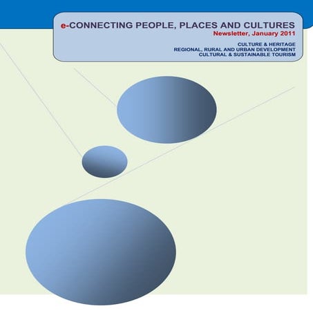eConnecting People, Places and Cultures, January 2011 newsletter