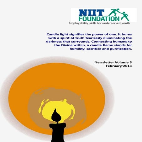 NIIT Foundation Newsletter Feb' 2013 