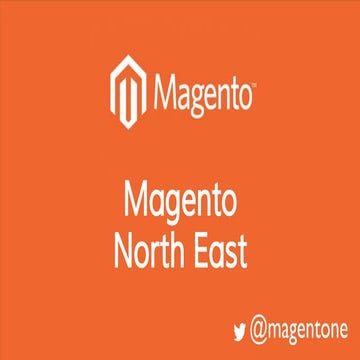 Introduction to Magento 2 (from Magento North East event)