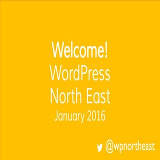 WordPress North East - capturing mo...