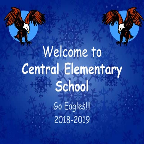 January 2019 Welcome to Central 