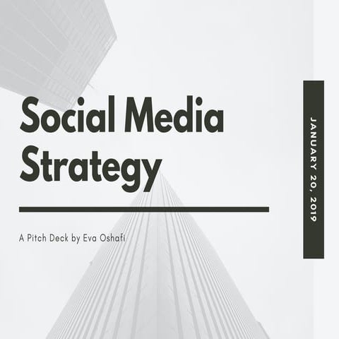 Social Media Strategy