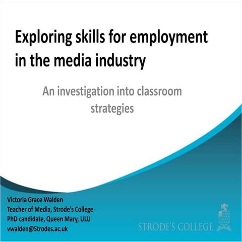 Media business education project
