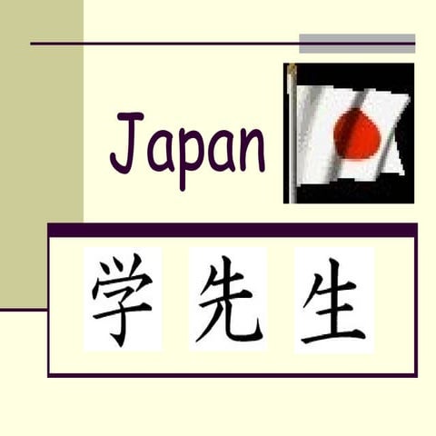 Japan Ppt