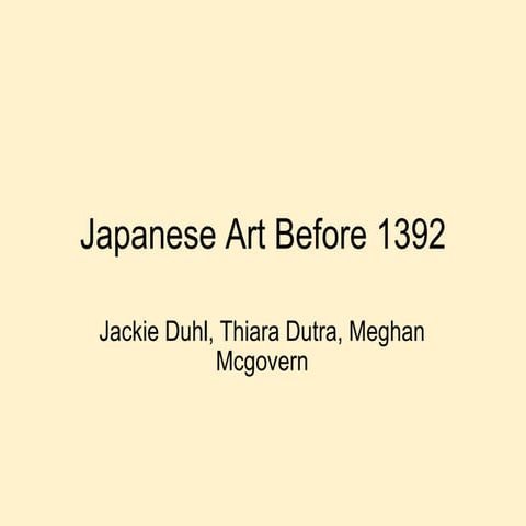 Japanese art before_1392