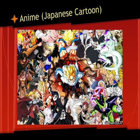 Japanese cartoon (anime)