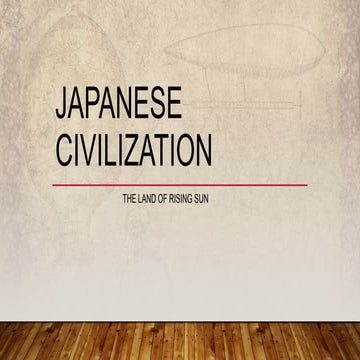 Japanese civilization