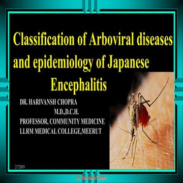 Japanese encephalitis