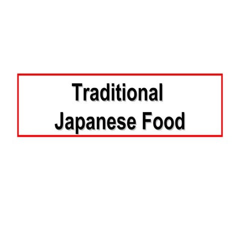 Japanese food pp