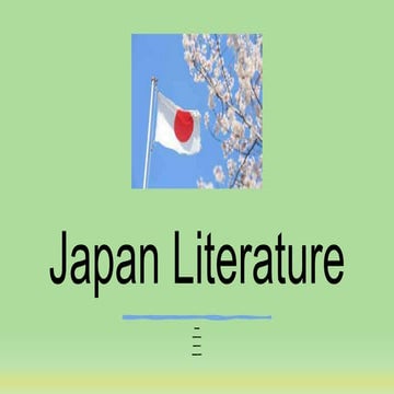 Japanese literature