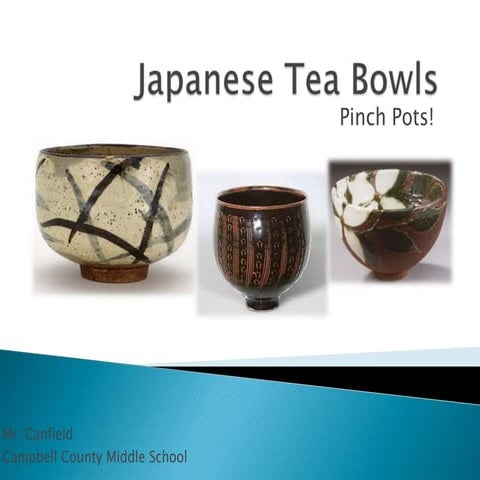 Japanese tea bowls
