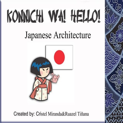 My Presentation in NTROARTS ^^ #JapanJapan.