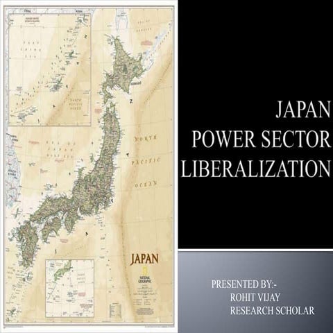 Japan power sector liberalization 