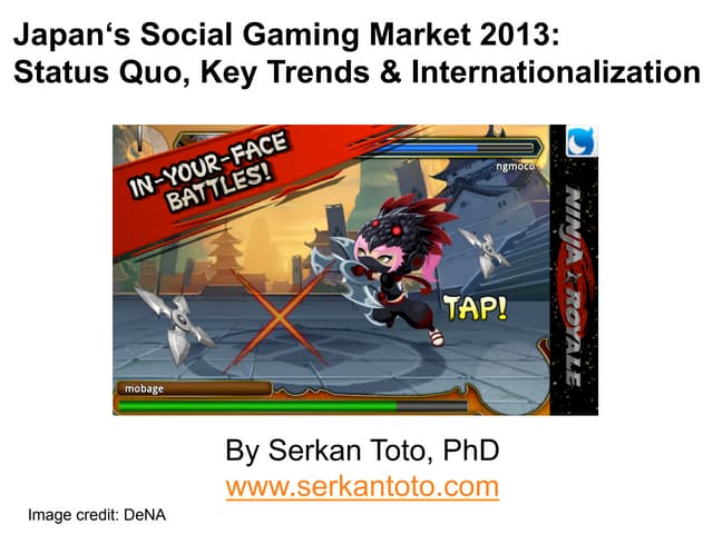 Japans social gaming market 2013