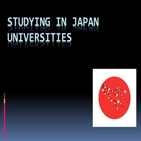 JUKO 2015 - Studying in Japan