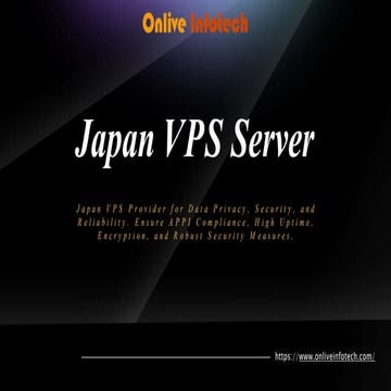 Experience Premium Hosting with Japan VPS by Onlive Infotech.