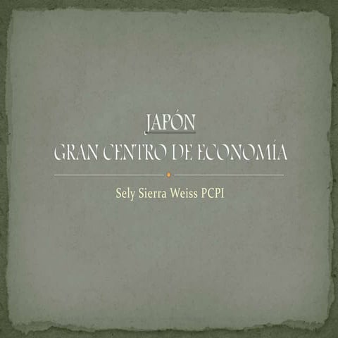 Historia de la economía japonesa