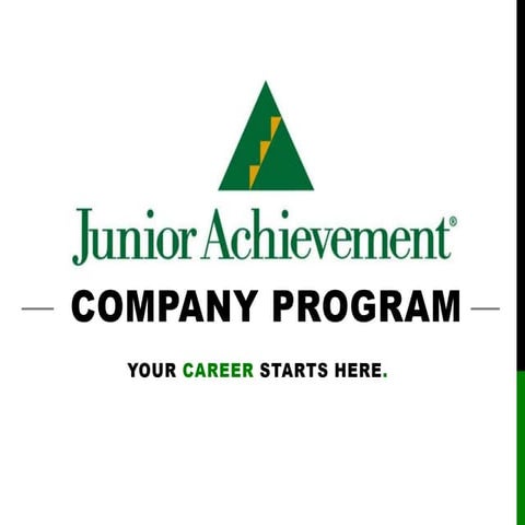 Junior Achievement Promotional Presentation