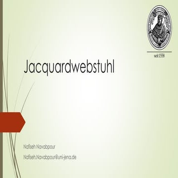 Jaquardwebstuhl
