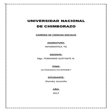 Jaramillo trabajo internet