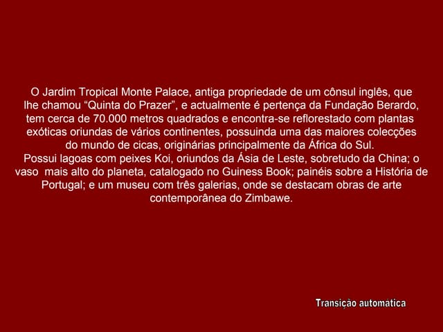 Jardim Monte Palace   Funchal