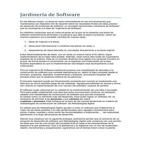 Quanbit - Jardineria de software