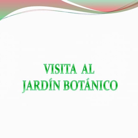 Jardín botánico