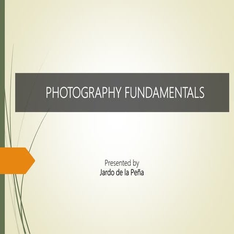 Photography Fundamentals