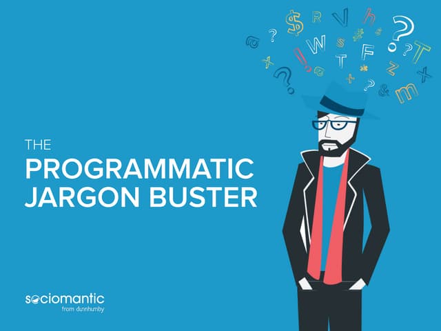The Programmatic Jargon Buster