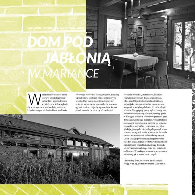 Ivan Jarina, Dom pod jabłonią w Mariance