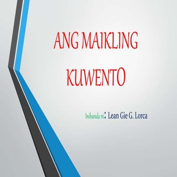 MAIKLING KWENTO