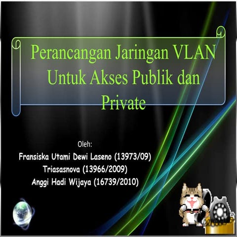 Jaringan apjk vlan