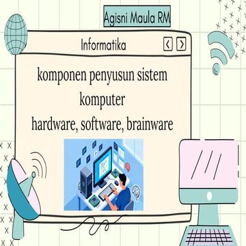 Pengantar Sistem Komputer: Memahami Hardware, Software, dan Brainware ...