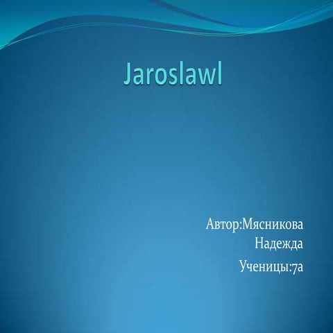Jaroslawl