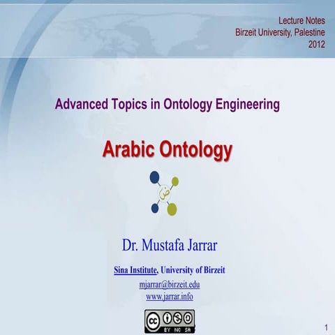 Jarrar.lecture notes.arabicontology
