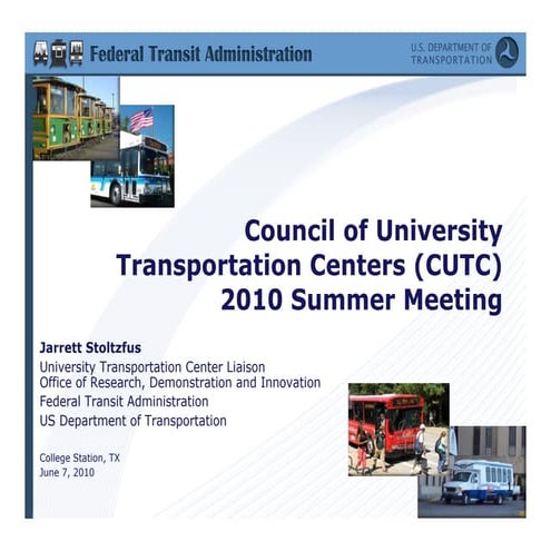 Jarrett Stoltzfus FTA June 7 2010 10AM