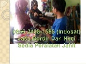 0856-2438-1585 (Indosat), Jasa embl...