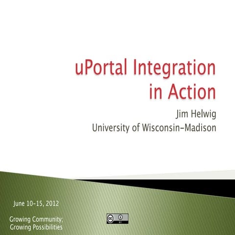 uPortal Integration In Action
