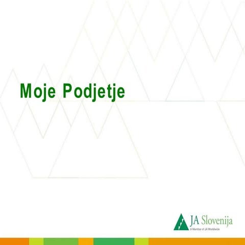 Ustanavljanje podjetja | PPTX