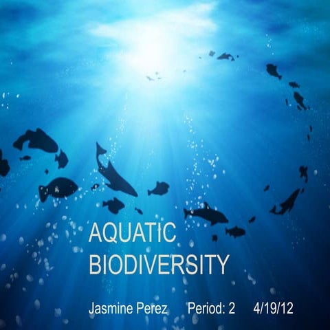 Jasmine aquatic diversity