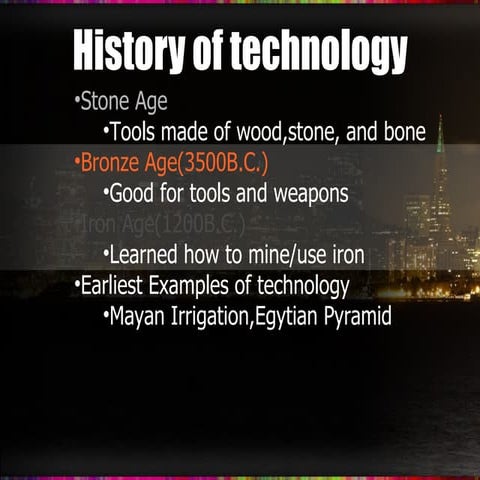 Jason History of tech