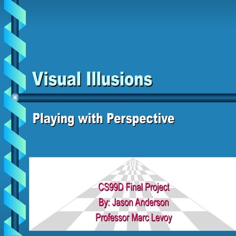 Exploring Visual Illusions: Perspective, Depth, and Perception Theories ...