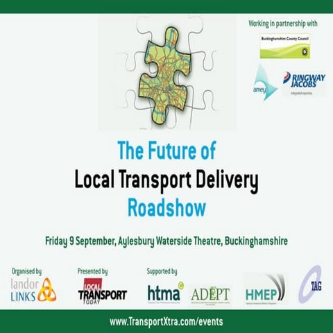 Jason Russell, The opportunity for efficiency savings: Highways Maintenance E...