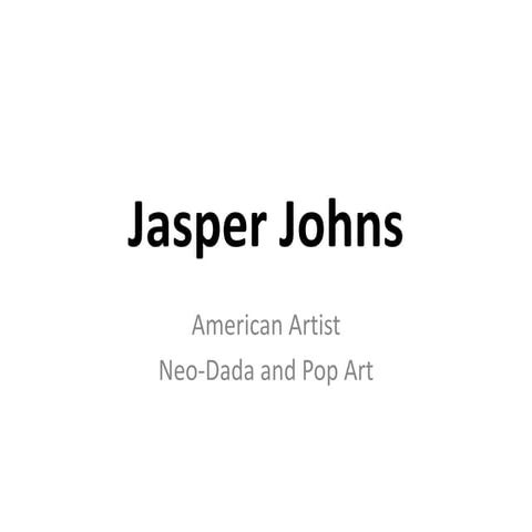 Jasper johns