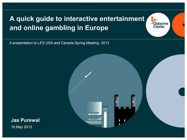 The convergence of interactive entertainment and online gambling in Europe