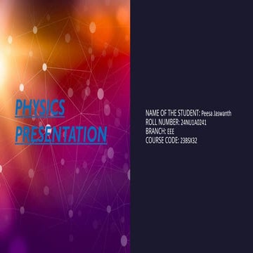 Physics lab for btech engineering students