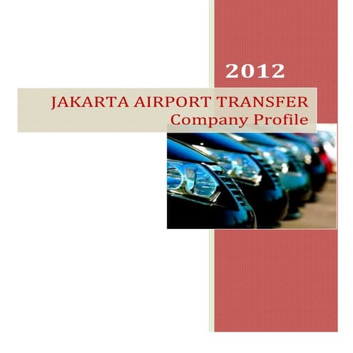 Jakarta Airport transfer rent car