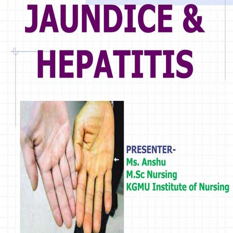Jaundice and hepatitis