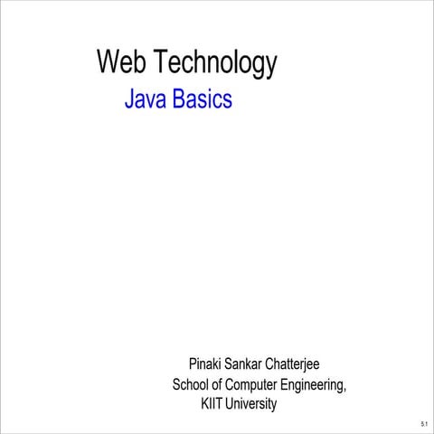 Chapter 2 - Basic Elements of Java | PPT