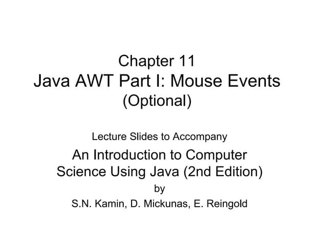 Java | PPT